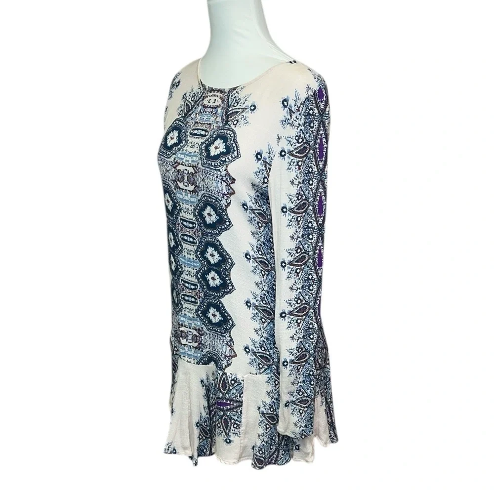Free People Smooth Talker Patterned Dress - Picture 3 of 6